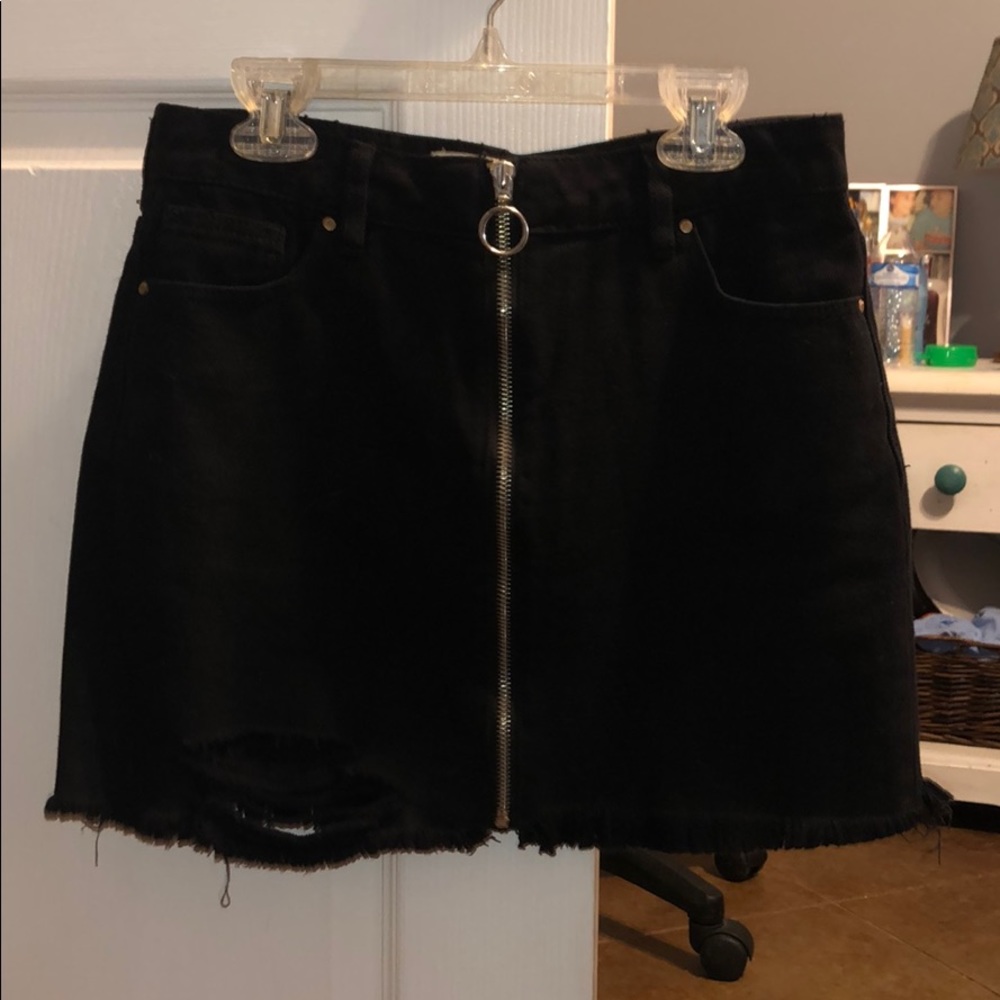 Black skirt